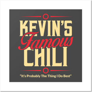 Kevin Malone's Famous Chili Posters and Art